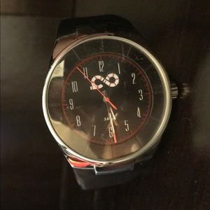 Men’s leather watch